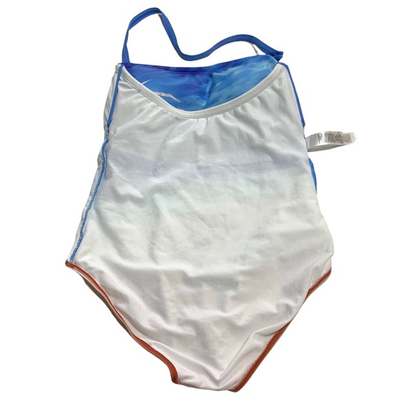 NWOT CM&S Women’s Ocean Print One Piece Bathing Suit Size US XL UK 16 - Picture 4 of 8